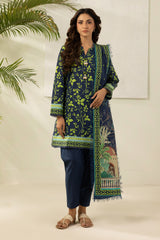 Zellbury Unstitched 3 Piece Lawn Edit 5 Suit-WUS26X30484
