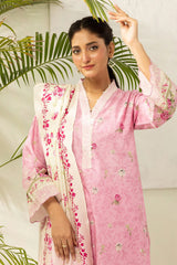 Zellbury Unstitched 3 Piece Lawn Vol-03 Suit-WUS26X30630