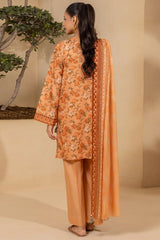 Zellbury Unstitched 3 Piece Digital Printed Lawn Suit-WUS26X30678