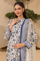 Zellbury Unstitched 3 Piece Digital Printed Lawn Suit-WUS26X30679