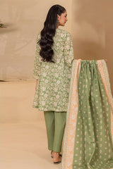 Zellbury Unstitched 3 Piece Digital Printed Lawn Suit-WUS26X30683