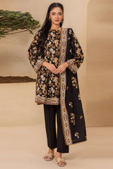 Zellbury Unstitched 3 Piece Digital Printed Lawn Suit-WUS26X30685