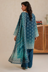 Zellbury Unstitched 3 Piece Lawn Edit 3 Suit-WUS26X30686