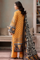 Zellbury Unstitched 3 Piece Lawn Edit 3 Suit-WUS26X30748