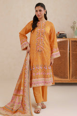 Zellbury Unstitched 3 Piece Lawn Edit 3 Suit-WUS26X30758