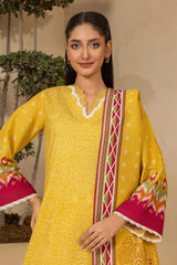 Zellbury Unstitched 3 Piece Lawn Edit 4 Suit-WUS26X30763