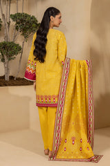 Zellbury Unstitched 3 Piece Lawn Edit 4 Suit-WUS26X30763