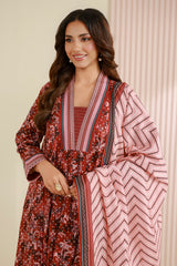 Zellbury Unstitched 3 Piece Lawn Edit 5 Suit-WUS26X30820