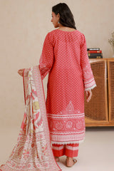 Zellbury Unstitched 3 Piece Lawn Edit 3 Suit-WUS26X30823