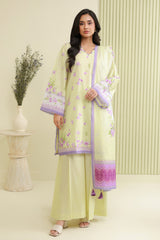 Zellbury Unstitched 3 Piece Lawn Edit 5 Suit-WUS26X30828