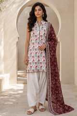 Zellbury Unstitched 3 Piece Lawn Edit 6 Suit-WUS26X30885