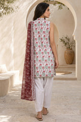 Zellbury Unstitched 3 Piece Lawn Edit 6 Suit-WUS26X30885