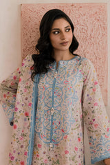 Zellbury Unstitched 3 Piece Lawn Vol-06 Suit-WUS26X30891