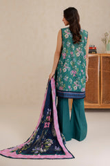 Zellbury Unstitched 3 Piece Lawn Edit 5 Suit-WUS26X30897