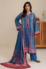 Zellbury Unstitched 3 Piece Lawn Edit 5 Suit-WUS26X30899