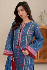 Zellbury Unstitched 3 Piece Lawn Edit 5 Suit-WUS26X30899