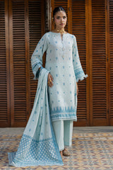 Zellbury Unstitched 3 Piece Lawn Vol-06 Suit-WUS26X30987