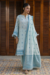 Zellbury Unstitched 3 Piece Lawn Vol-06 Suit-WUS26X30987