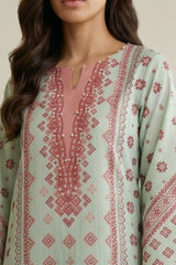 Zellbury Unstitched 3 Piece Lawn Edit 6 Suit-WUS26X31008