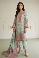 Zellbury Unstitched 3 Piece Lawn Edit 6 Suit-WUS26X31008