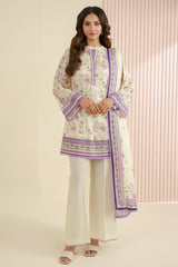 Zellbury Unstitched 3 Piece Lawn Edit 6 Suit-WUS26X31015