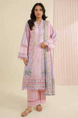 Zellbury Unstitched 3 Piece Lawn Edit 6 Suit-WUS26X31017