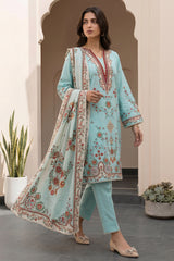 Zellbury Unstitched 3 Piece Lawn Edit 6 Suit-WUS26X31022