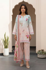 Zellbury Unstitched 3 Piece Lawn Vol-06 Suit-WUS26X31032