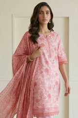 Zellbury Unstitched 3 Piece Lawn Edit 5 Suit-WUS26X31082