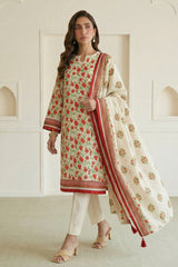 Zellbury Unstitched 3 Piece Lawn Edit 5 Suit-WUS26X31084