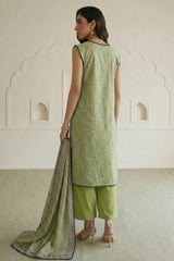 Zellbury Unstitched 3 Piece Lawn Edit 6 Suit-WUS26X31086