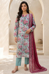 Zellbury Unstitched 3 Piece Lawn Edit 6 Suit-WUS26X38055