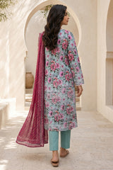 Zellbury Unstitched 3 Piece Lawn Edit 6 Suit-WUS26X38055