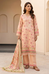 Zellbury Unstitched 3 Piece Lawn Edit 5 Suit-WUS26X38103
