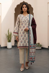 Zellbury Unstitched 3 Piece Lawn Edit 5 Suit-WUS26X38108