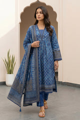 Zellbury Unstitched 3 Piece Lawn Edit 5 Suit-WUS26X38111
