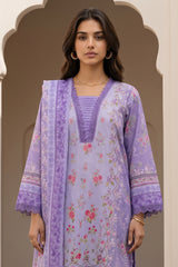 Zellbury Unstitched 3 Piece Lawn Edit 5 Suit-WUS26X38112