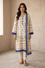 Zellbury Unstitched 3 Piece Lawn Edit 5 Suit-WUS26X38114