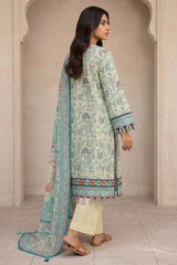 Zellbury Unstitched 3 Piece Lawn Edit 6 Suit-WUS26X38115