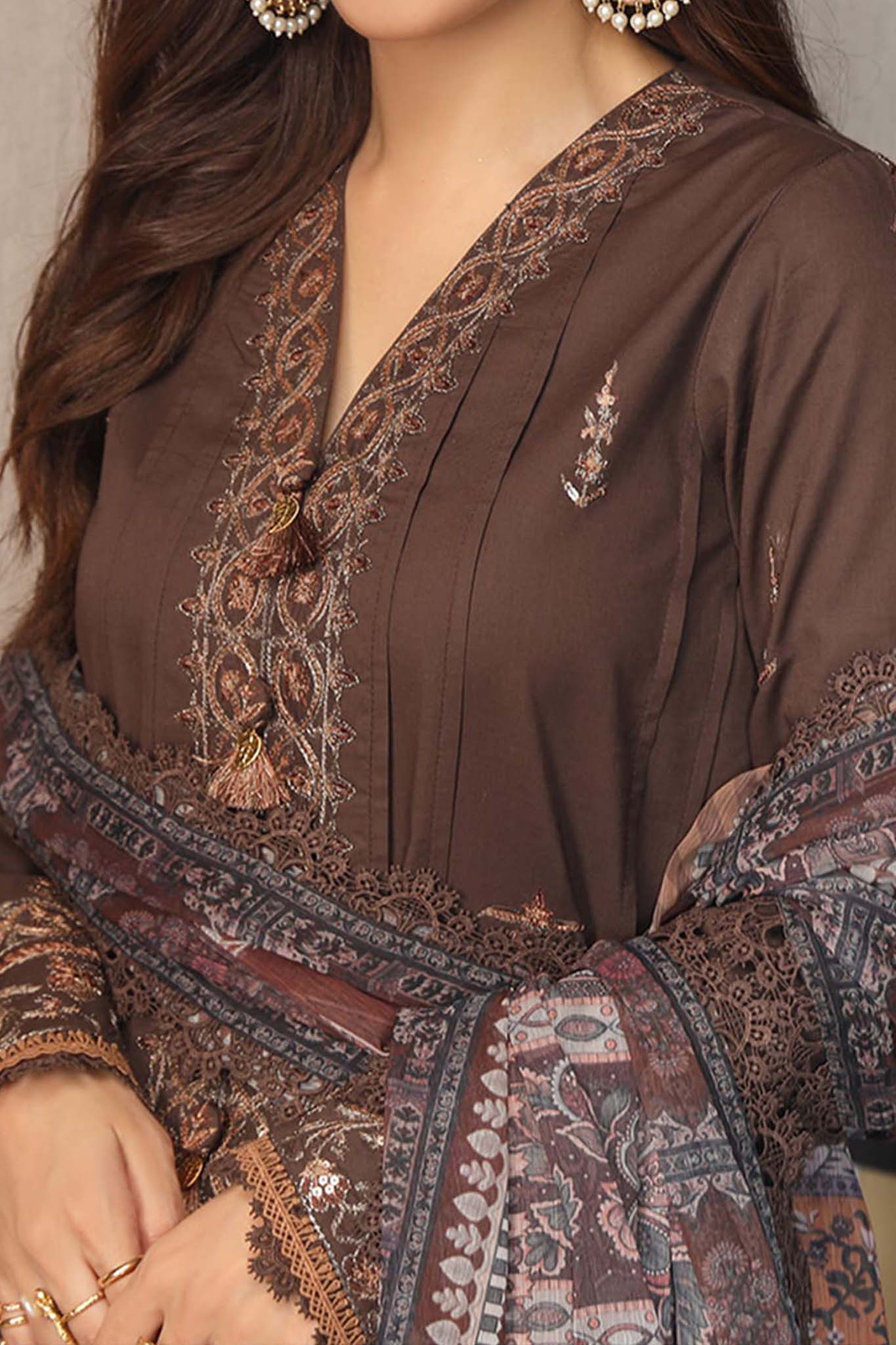 Aira by Asim Jofa Unstitched 3 Piece Eid Collection'2023-AJAI-31