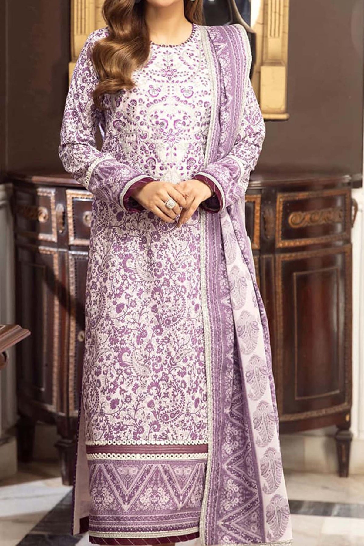 Aira by Asim Jofa Unstitched 3 Piece Eid Collection'2023-AJAI-27