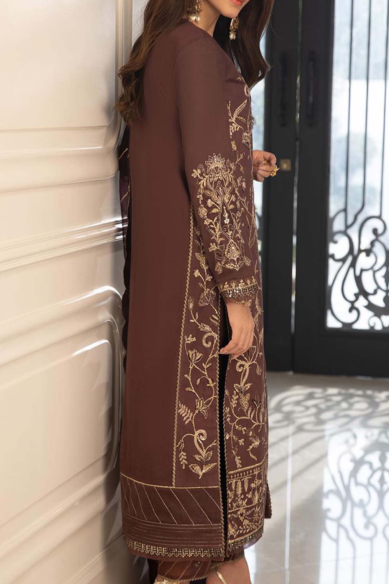 Aira by Asim Jofa Unstitched 3 Piece Eid Collection'2023-AJAI-23