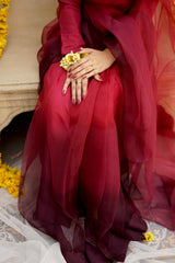 Pashma Khan Stitched Luxury Saree Collection'2025-Máhgul