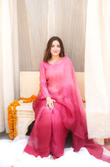 Pashma Khan Stitched Luxury Saree Collection'2025-Guláb
