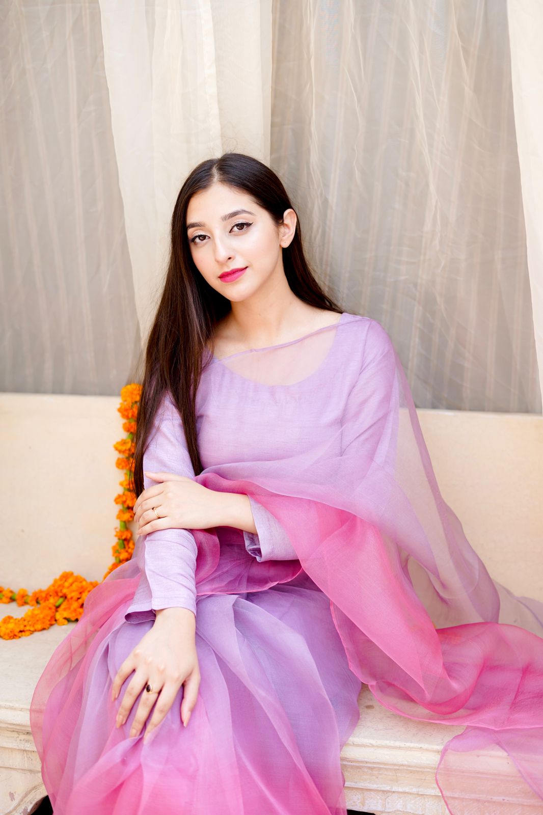 Pashma Khan Stitched Luxury Saree Collection'2025-Nilofér