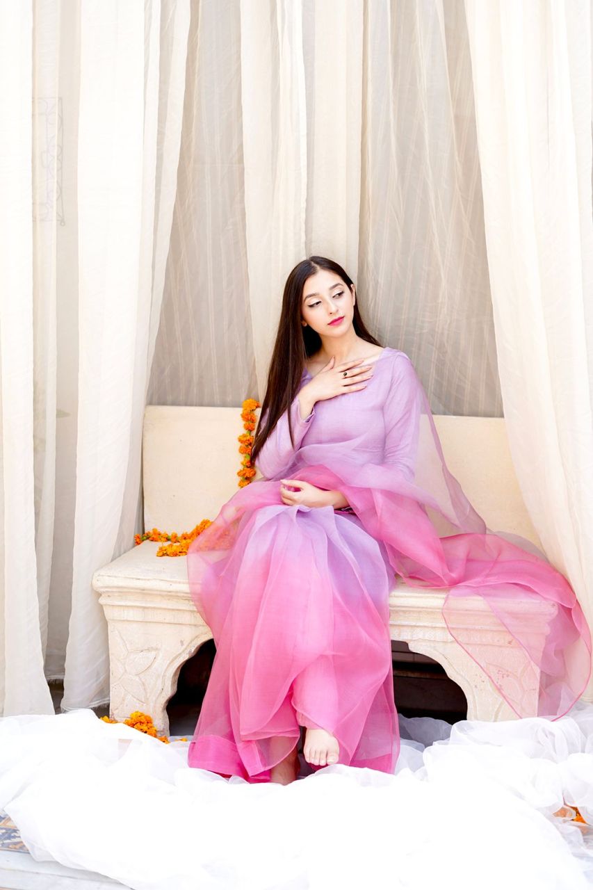 Pashma Khan Stitched Luxury Saree Collection'2025-Nilofér