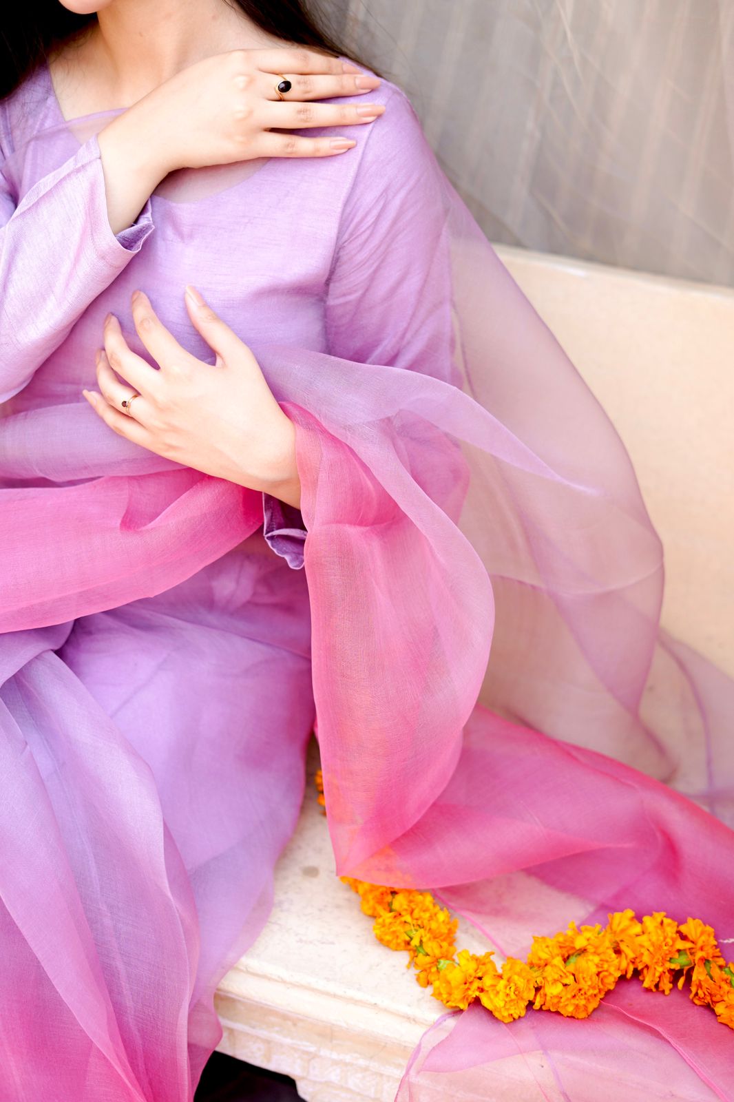 Pashma Khan Stitched Luxury Saree Collection'2025-Nilofér