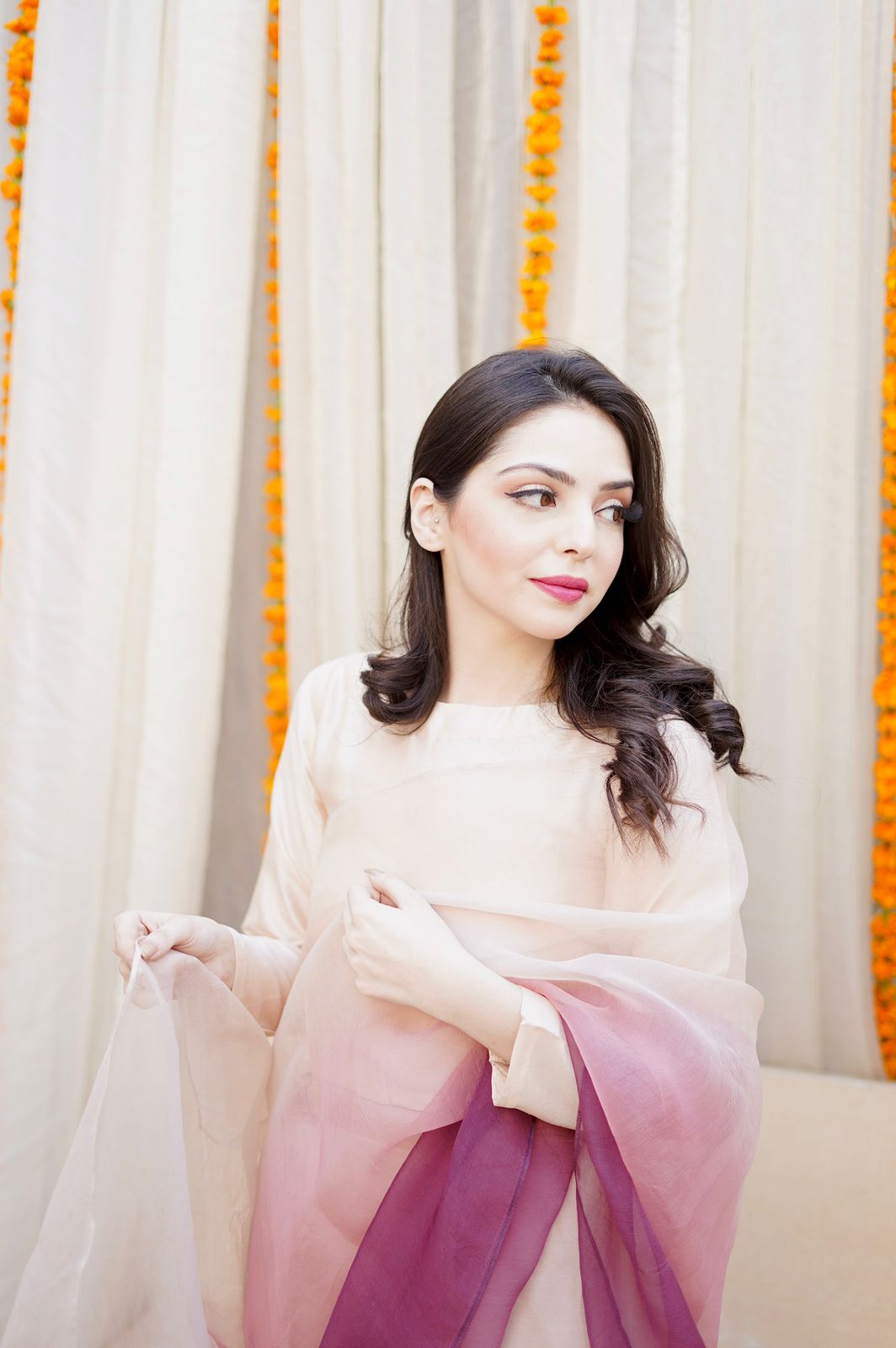 Pashma Khan Stitched Luxury Saree Collection'2025-Maya
