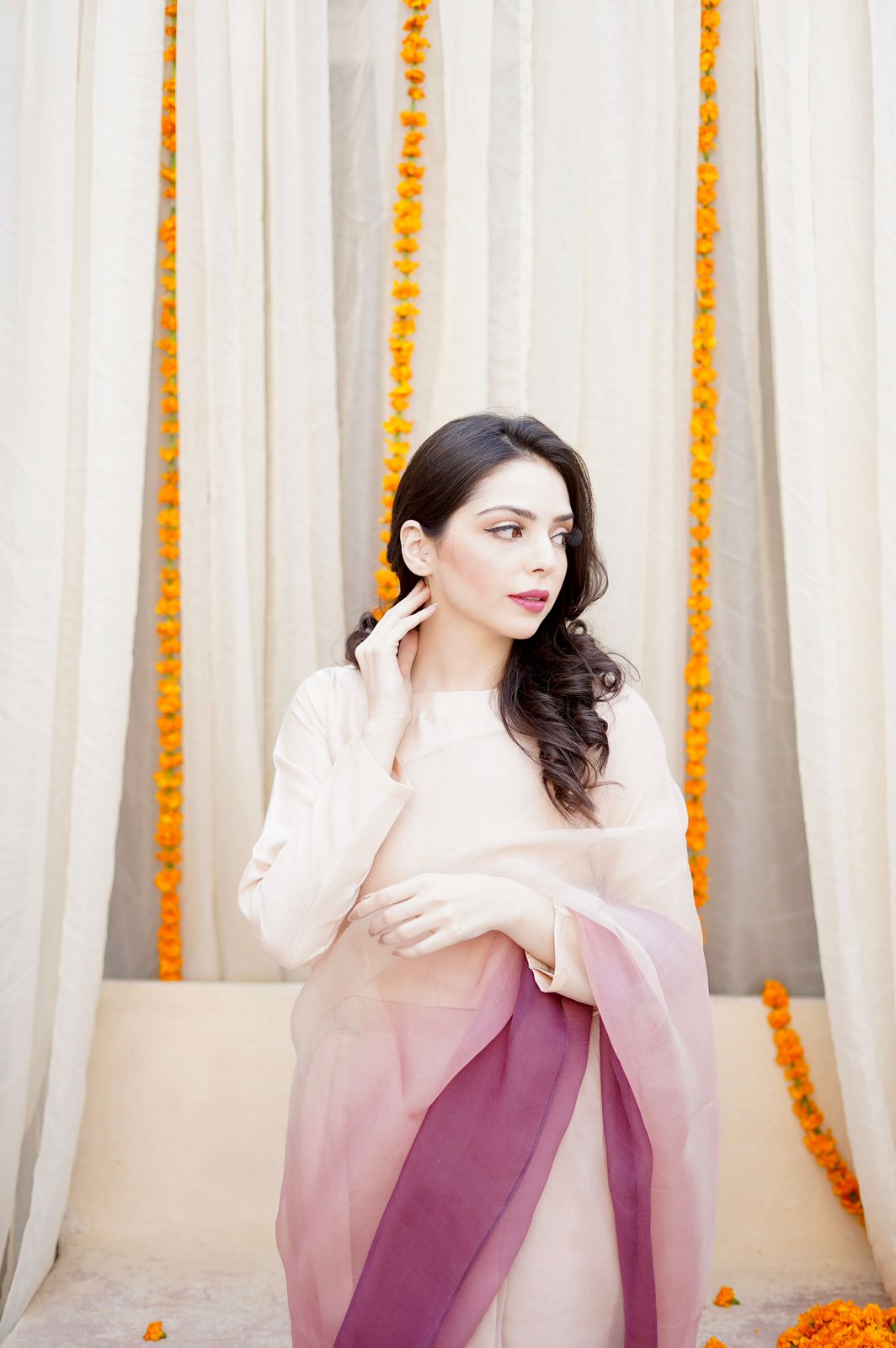 Pashma Khan Stitched Luxury Saree Collection'2025-Maya
