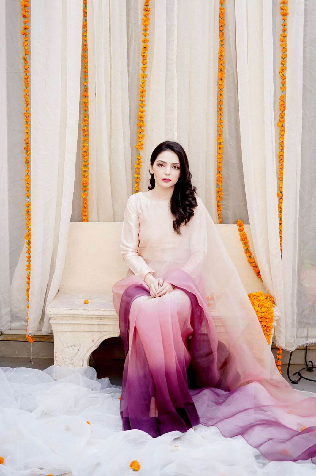 Pashma Khan Stitched Luxury Saree Collection'2025-Maya
